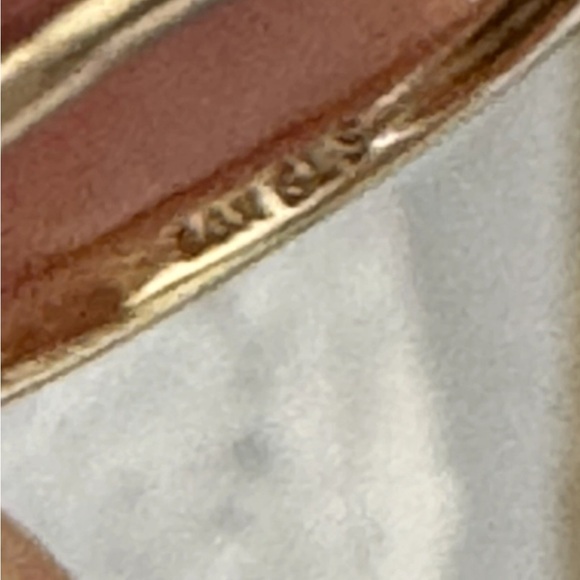 14Kgold rose de France amethyst & red pave rubies - Picture 7 of 7